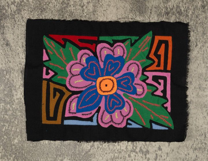 Multi-Color Floral Flower Pink And Blue Molita