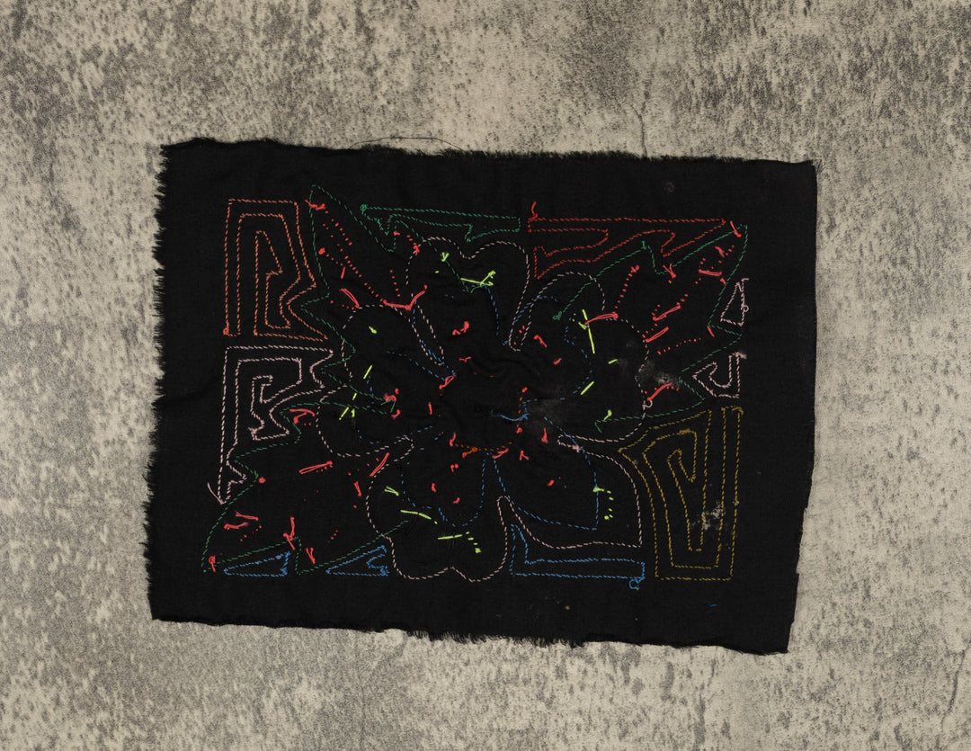 Multi-Color Floral Flower Pink And Blue Molita