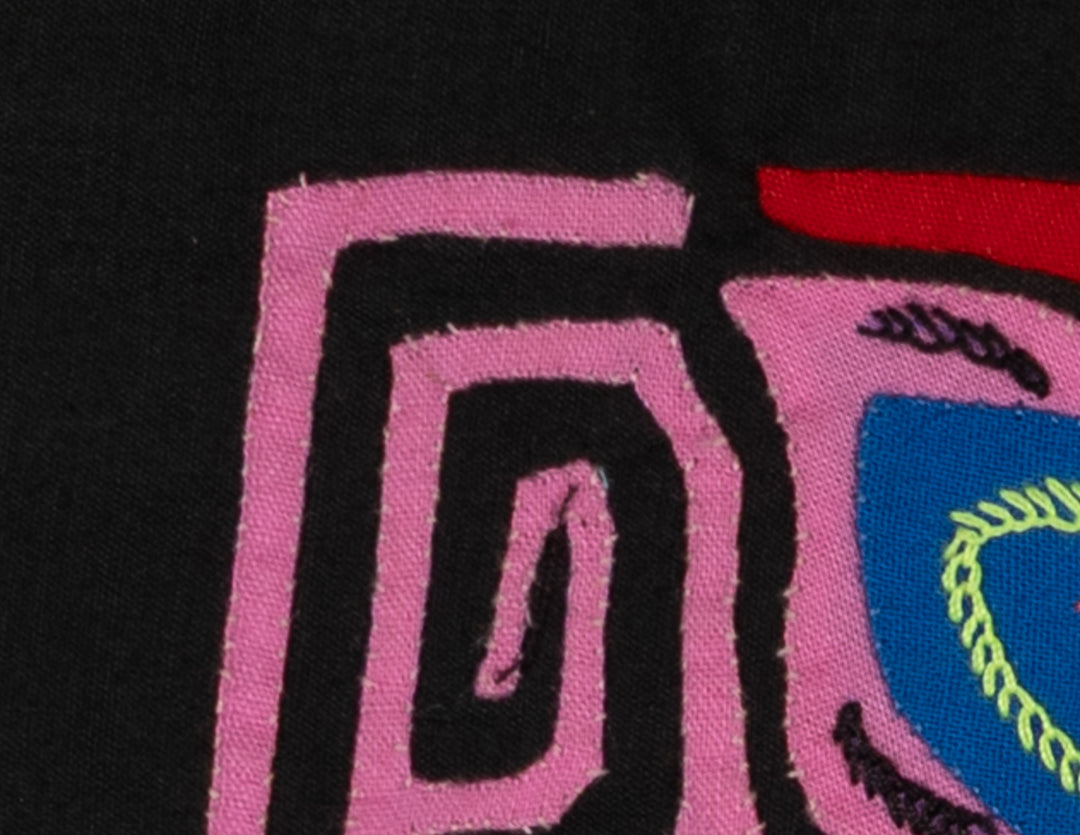 Multi-Color Floral Flower Pink And Blue Molita