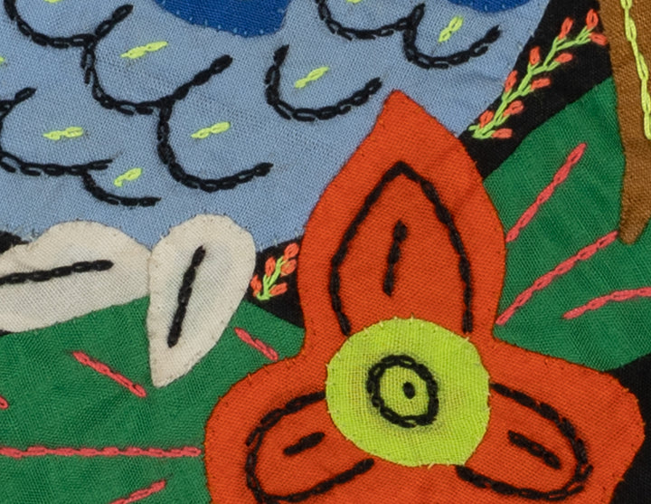 Multi-Color Hummingbird Blue And Orange Molita