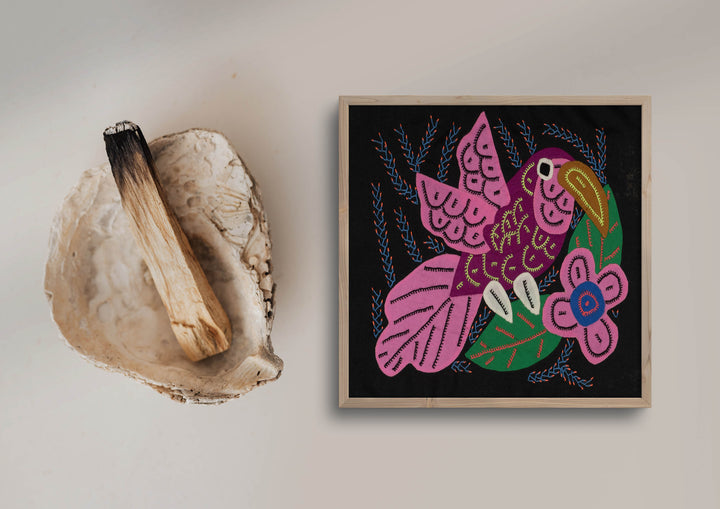 Multi-Color Hummingbird Pink And Maroon Molita