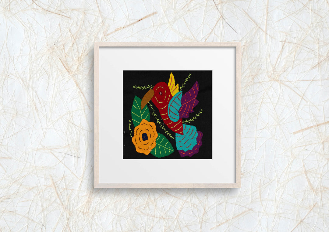 Multi-Color Hummingbird Red And Purple Molita