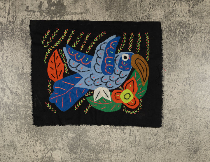 Multi-Color Hummingbird Blue And Orange Molita