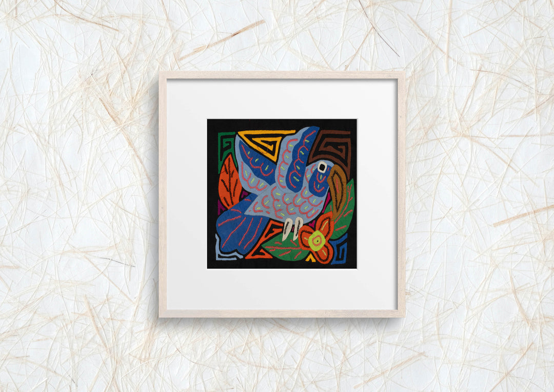 Multi-Color Hummingbird Blue And Orange Molita