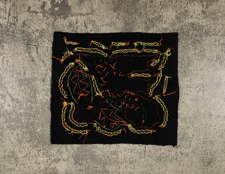 Multi-Color Bird Blue And Orange Molita