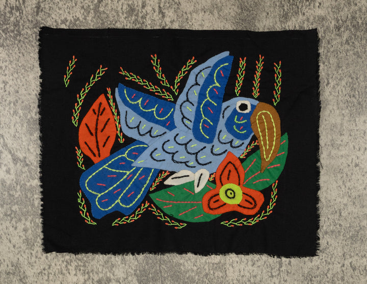 Multi-Color Hummingbird Blue And Orange Molita