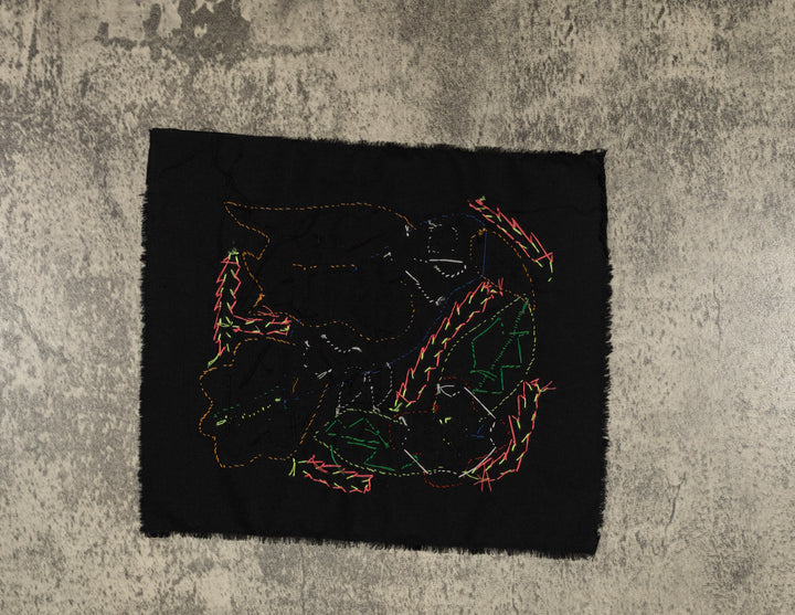 Multi-Color Parrot Bird Orange And Blue Molita