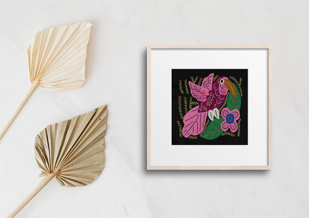 Multi-Color Hummingbird Pink And Maroon Molita