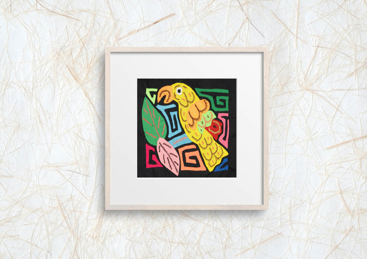 Multicolor Yellow And Orange Bird Molita