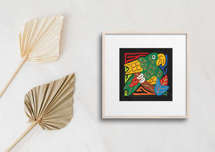 Multicolor Red Abd Green Bird Molita