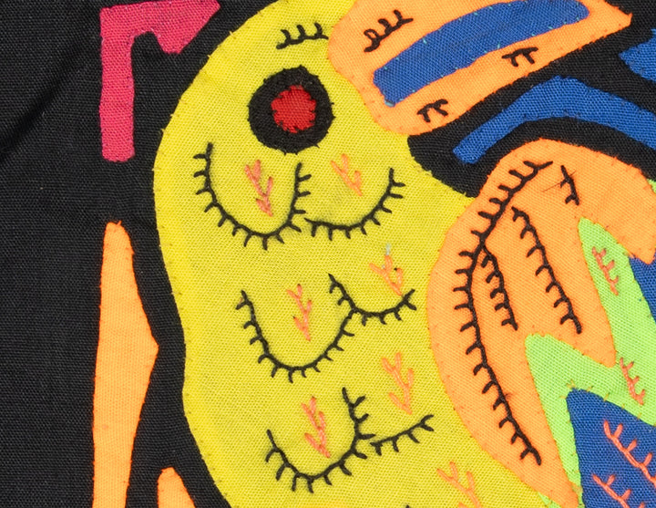 Multicolor Orange And Yellow Molita