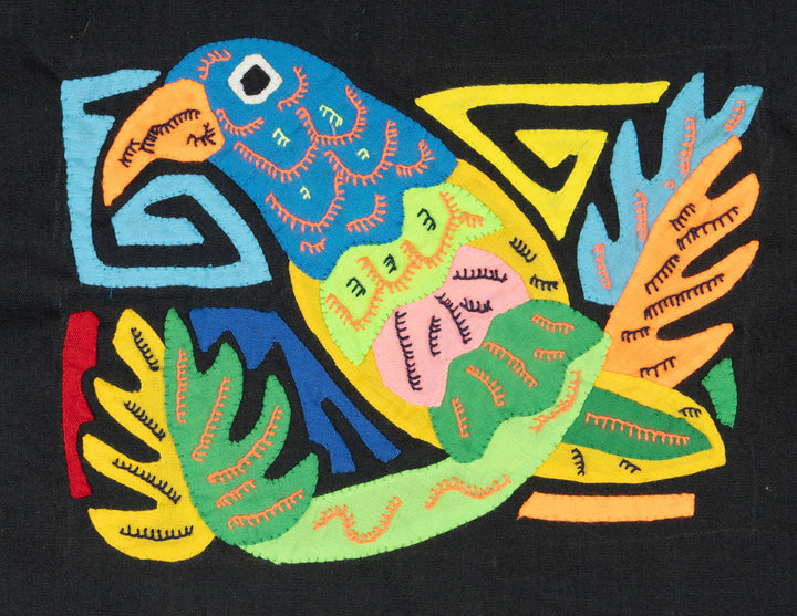 Multicolor Orange And Blue Molita