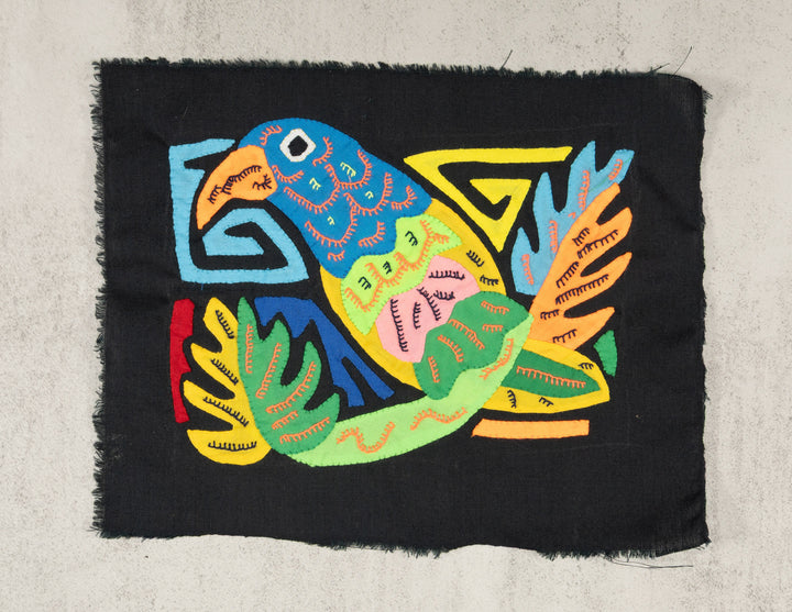 Multicolor Orange And Blue Molita