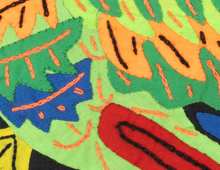 Multicolor Orange And Green Molita