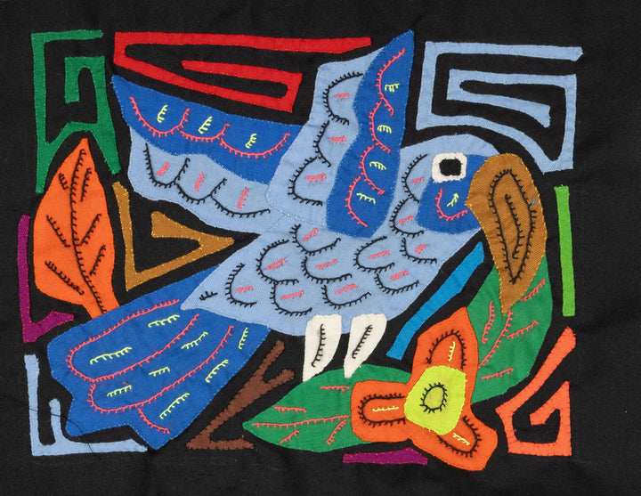 Multicolor Parrot Bird Orange And Blue Molita