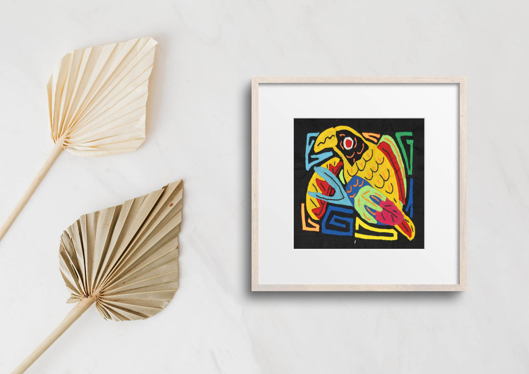 Multicolor Yellow Red And Black Molita