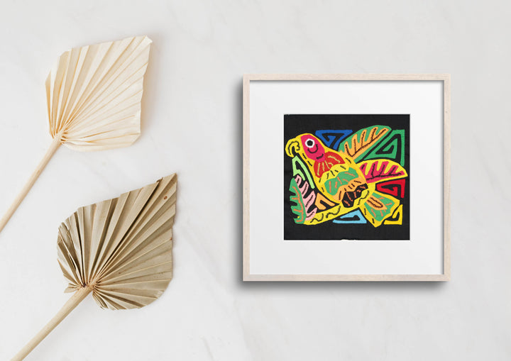 Multicolor Yellow Green And Red Molita