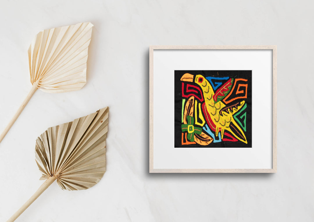 Multicolor Yellow And Red Bird Molita