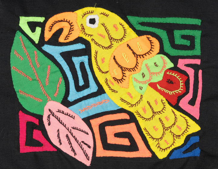 Multicolor Yellow And Orange Bird Molita