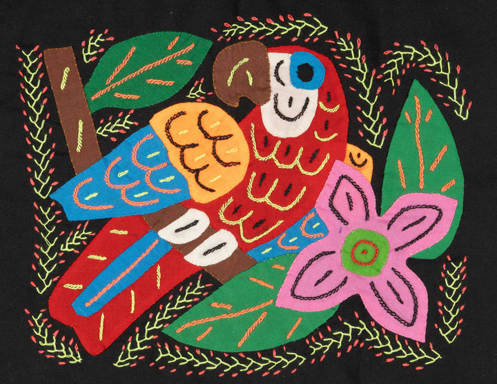 Multicolor Bird Red And Blue Molita