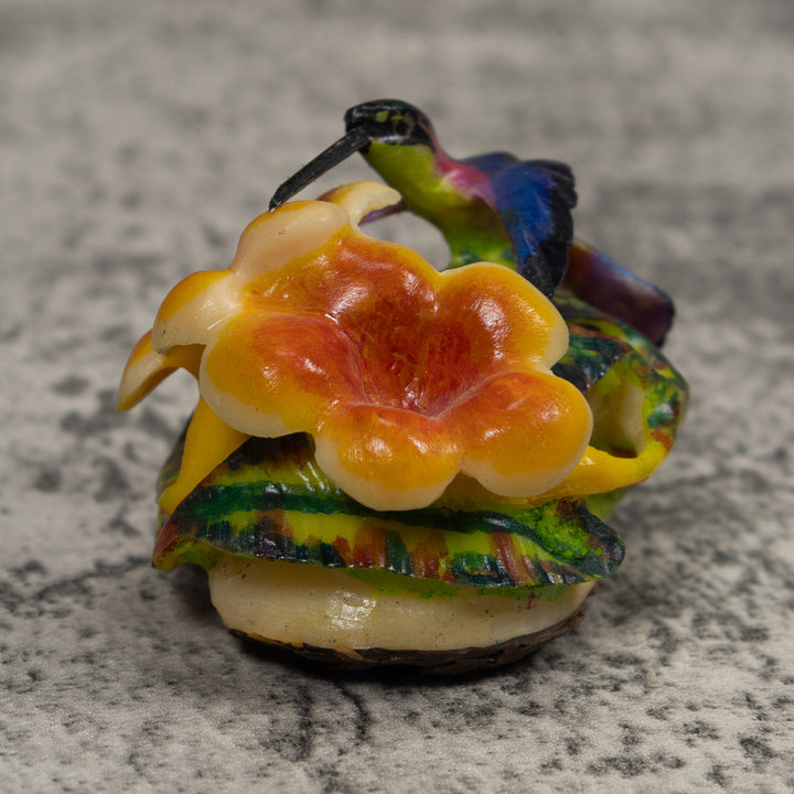 Hummingbird Tagua Carving