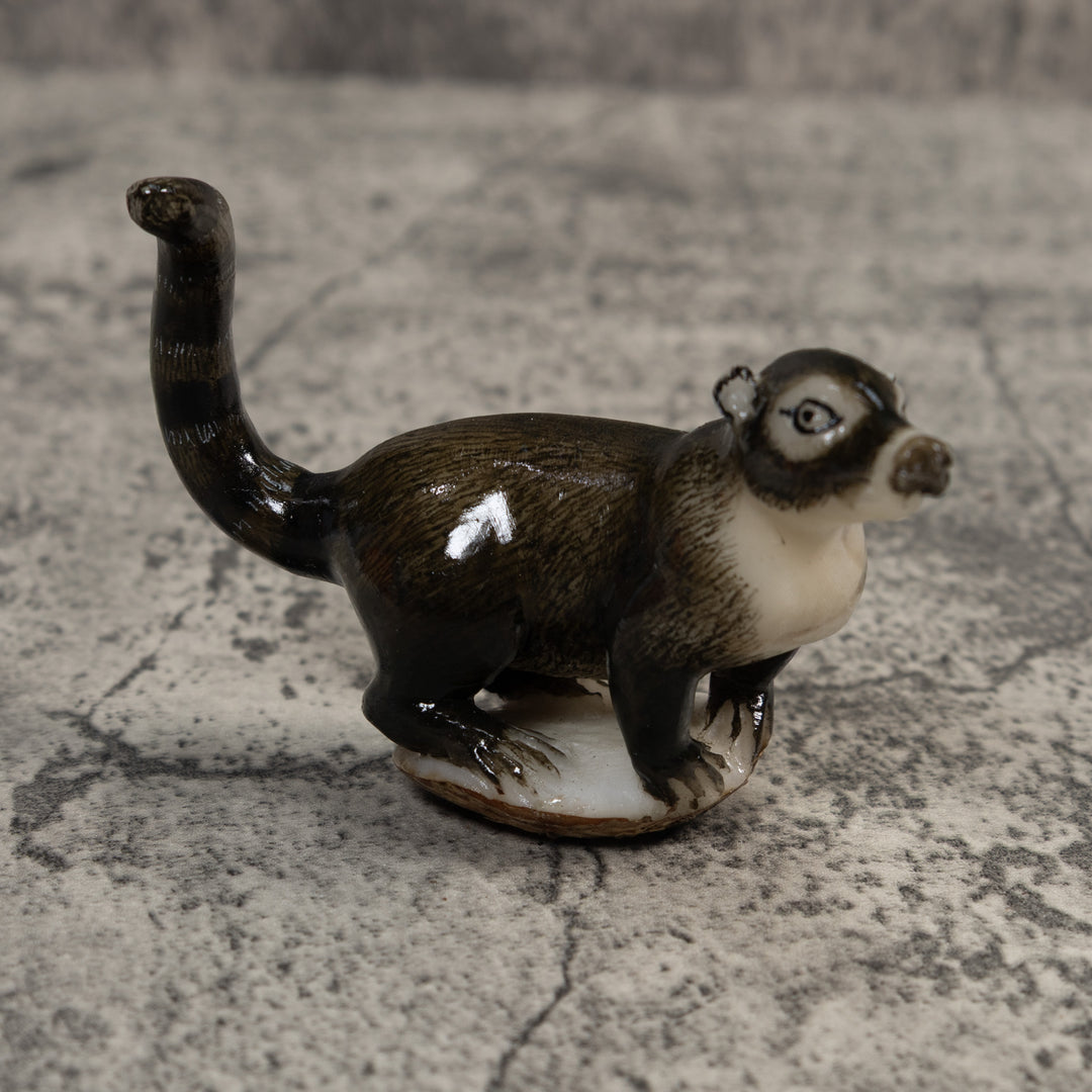 Gorgeous Coatimundi Tagua Carving