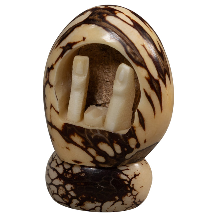 Christmas Creche Tagua Carving