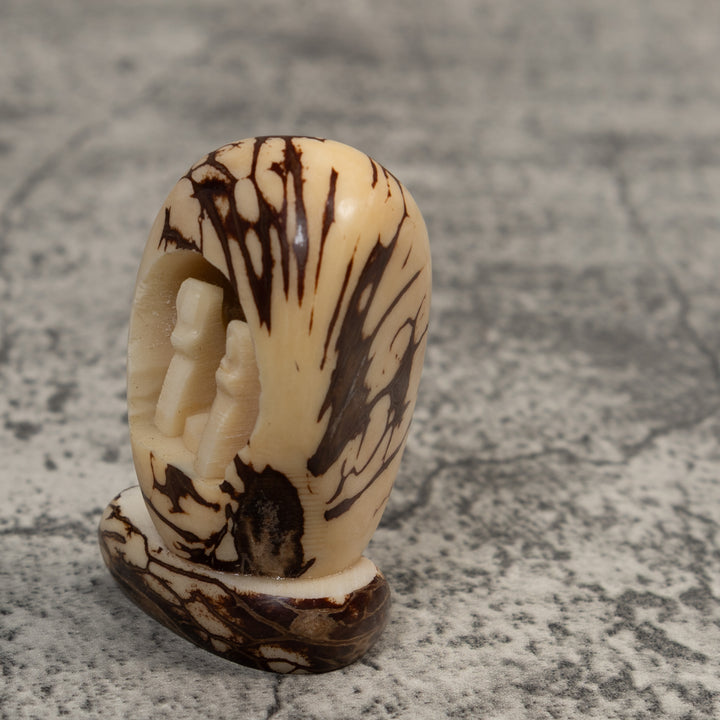 Christmas Creche Tagua Carving