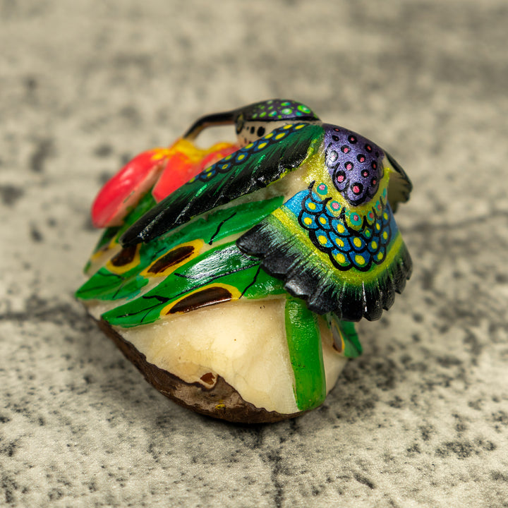 Hummingbird Tagua Carving
