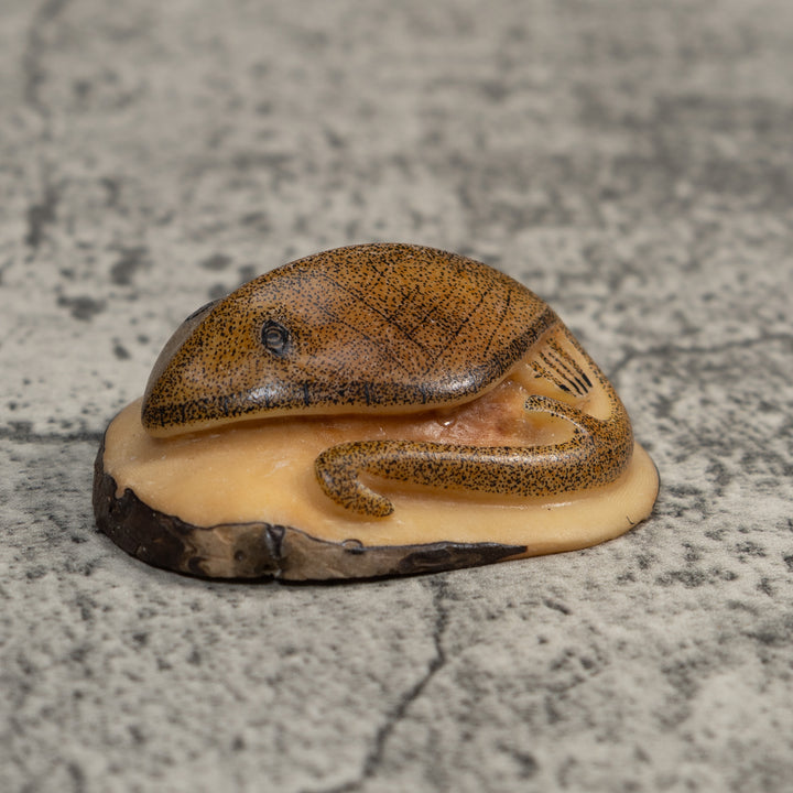 Vintage Stingray Tagua Carving