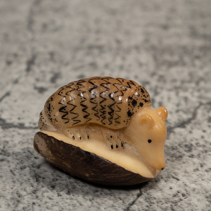 Vintage Armadillo Tagua Carving