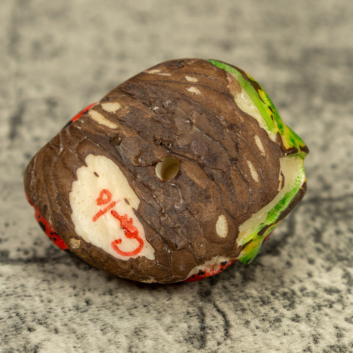 Red And Black Poison Dart Frog Tagua Carving