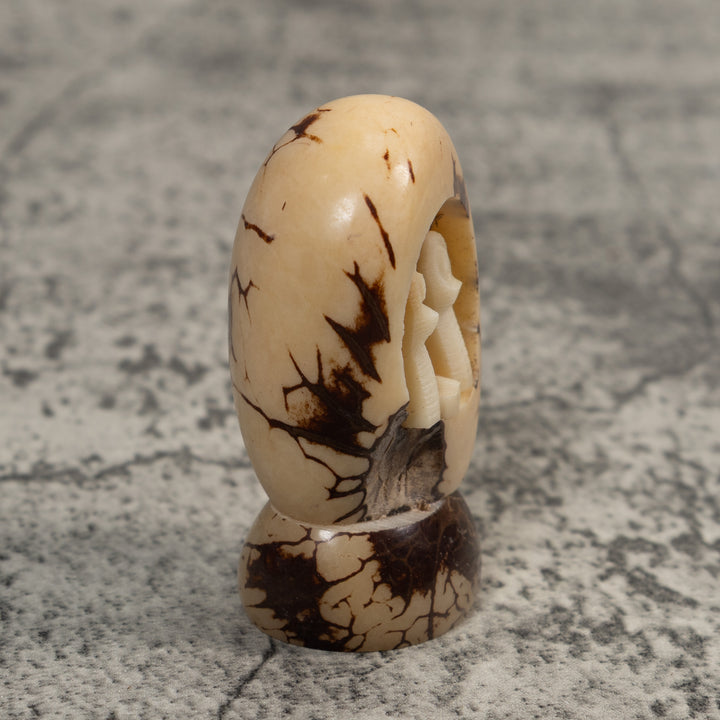 Christmas Creche Tagua Carving