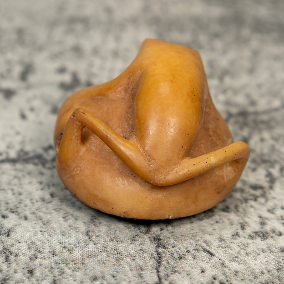 Vintage Frog Tagua Carving