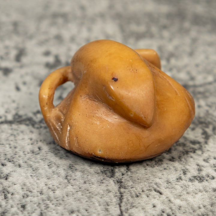 Vintage Frog Tagua Carving