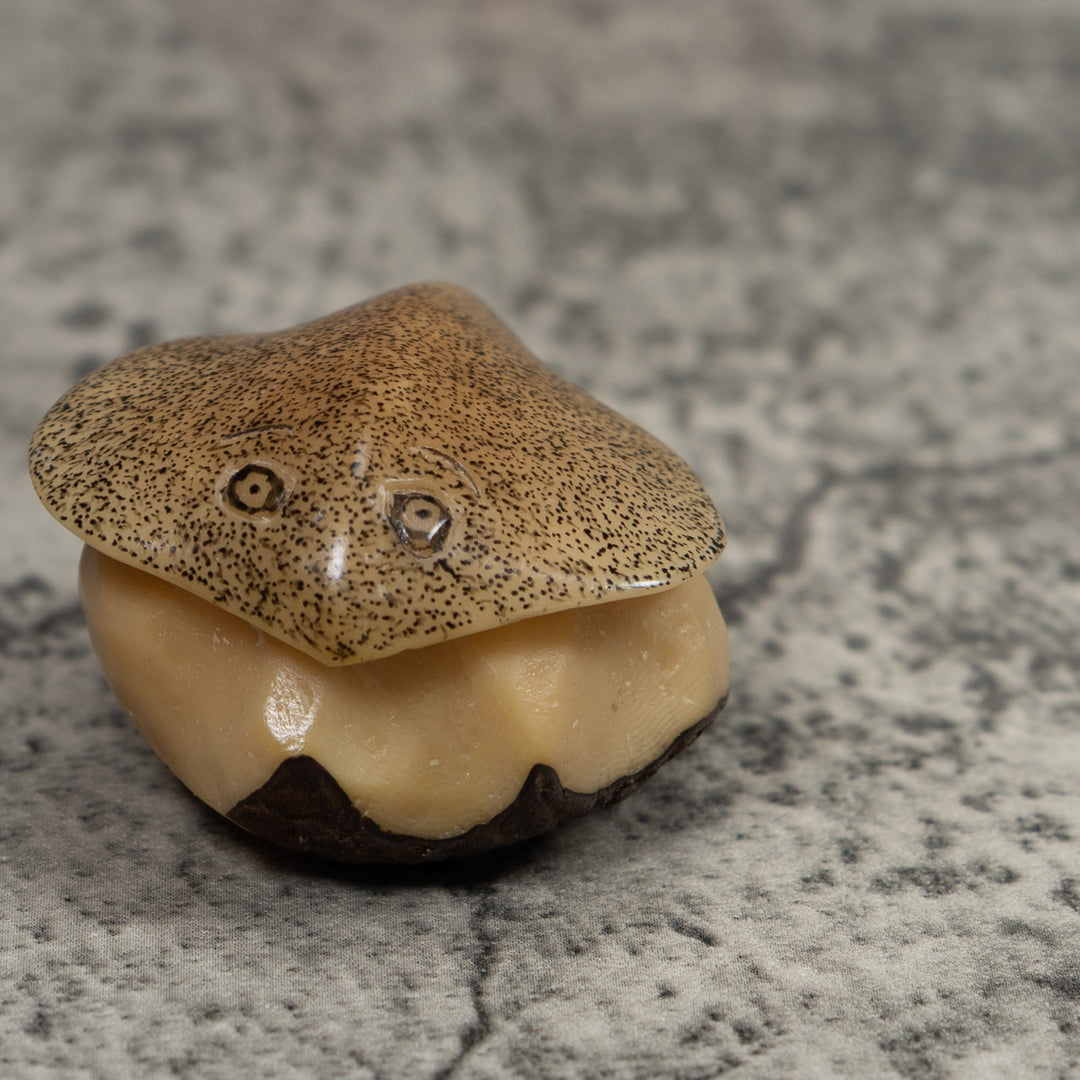 Vintage Stingray Tagua Carving
