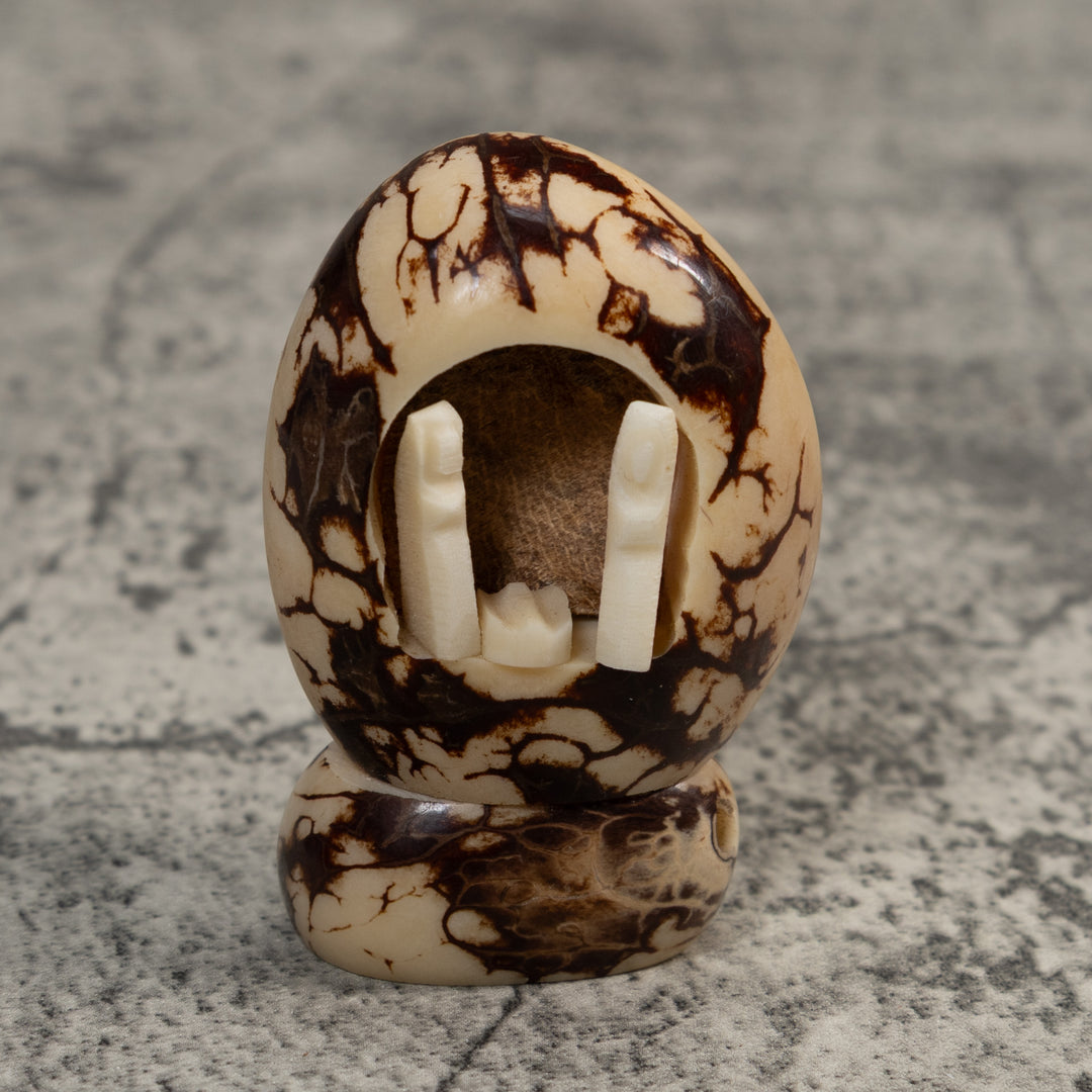 Christmas Creche Tagua Carving