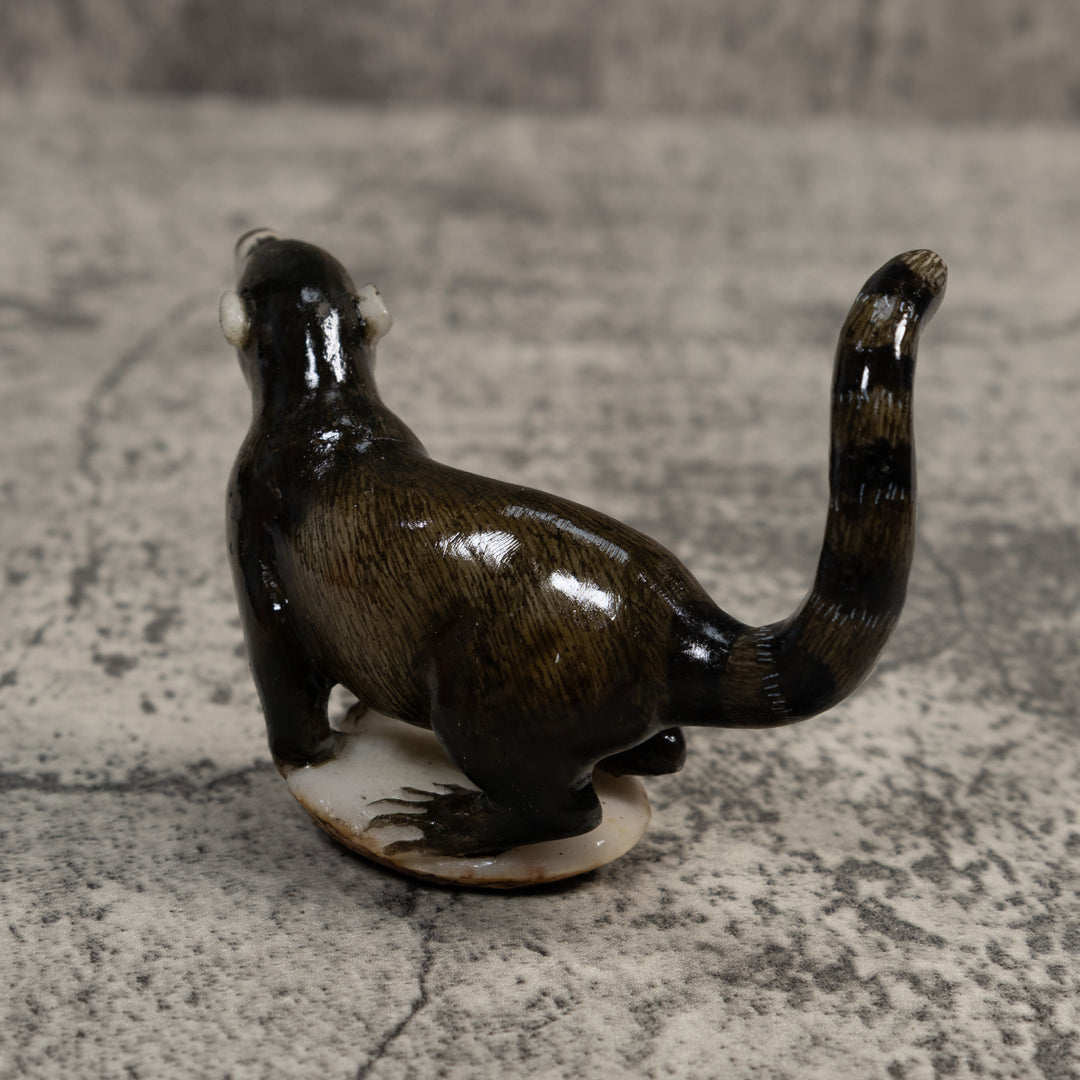 Gorgeous Coatimundi Tagua Carving