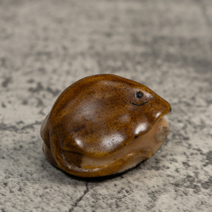 Vintage Ocean Stingray Tagua Carving