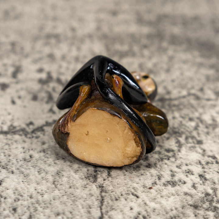 White Face Monkey Tagua Carving