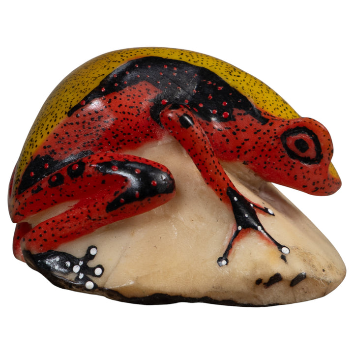 Poison Dart Frog Tagua Carving