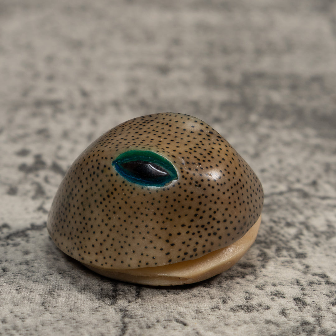 Vintage Stingray Fish Tagua Carving