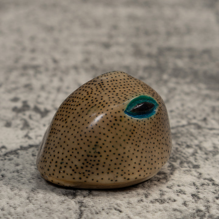 Vintage Stingray Fish Tagua Carving