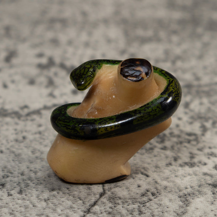 Black Snake Reptile Tagua Carving