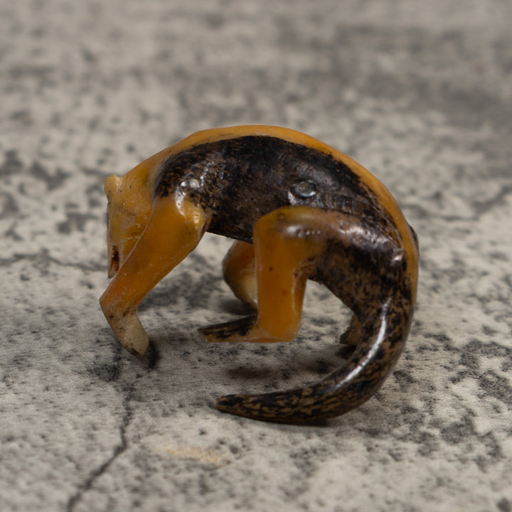 Vintage Undercut And Free-Standing Anteater Tagua Carving