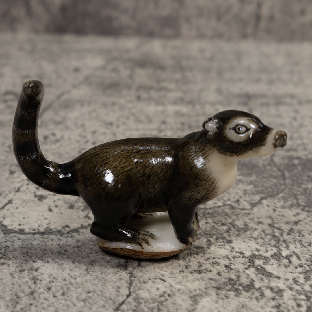Gorgeous Coatimundi Tagua Carving