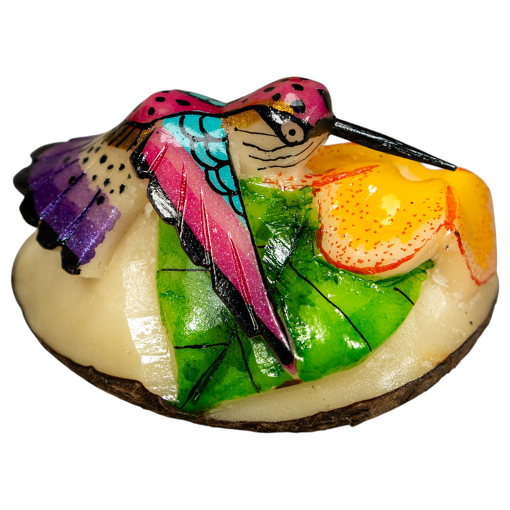 Hummingbird Tagua Carving