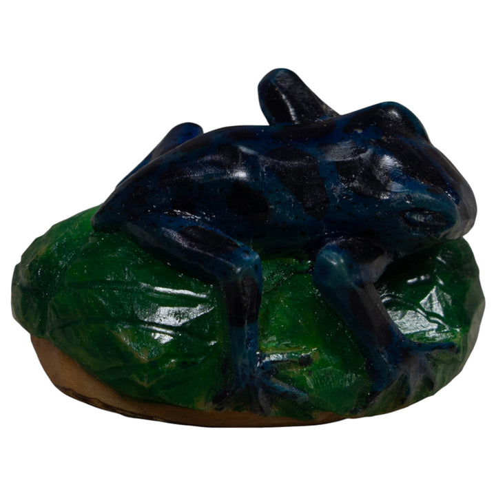 Vintage Frog Tagua Carving