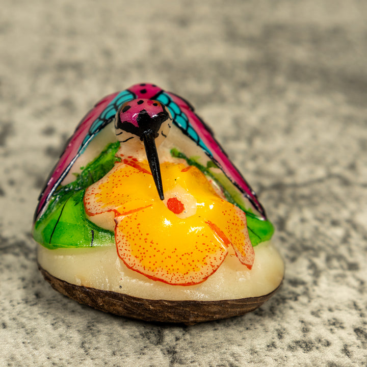 Hummingbird Tagua Carving