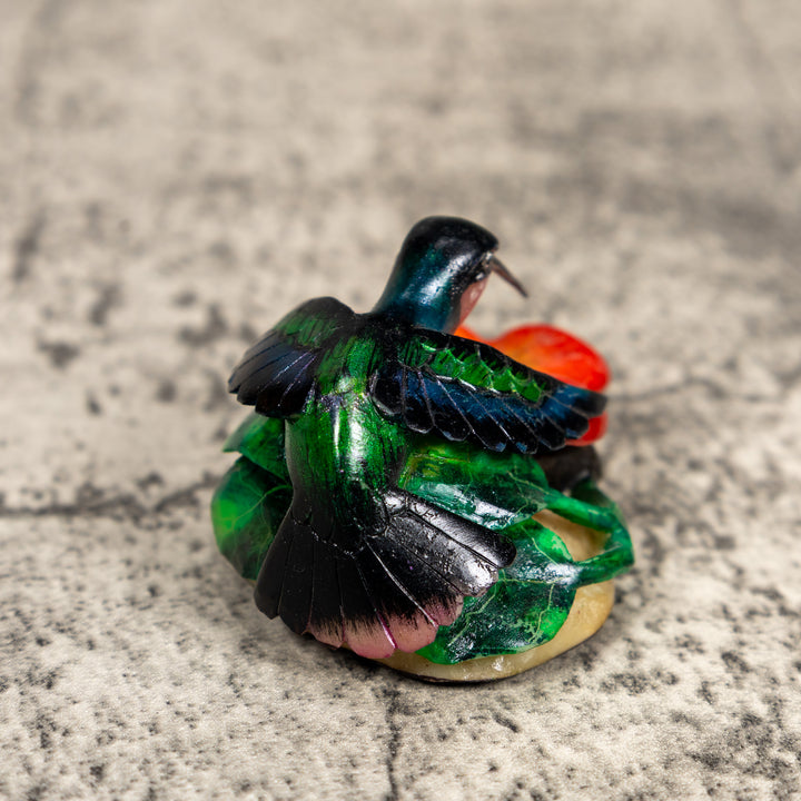 Hummingbird Tagua Carving